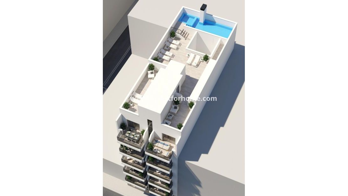 Nieuwbouw - Penthouse - Torrevieja - Playa del Cura