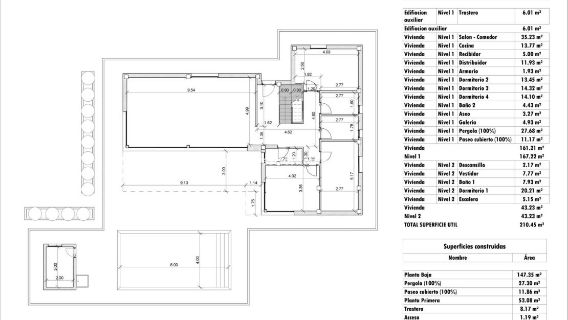 Nieuwbouw - Villa - Aspe - Poligono 19
