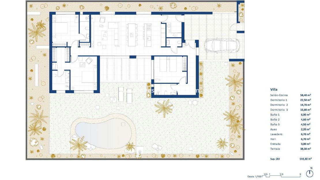 Nieuwbouw - Villa - BAOS Y MENDIGO - Altaona Golf And Country Village