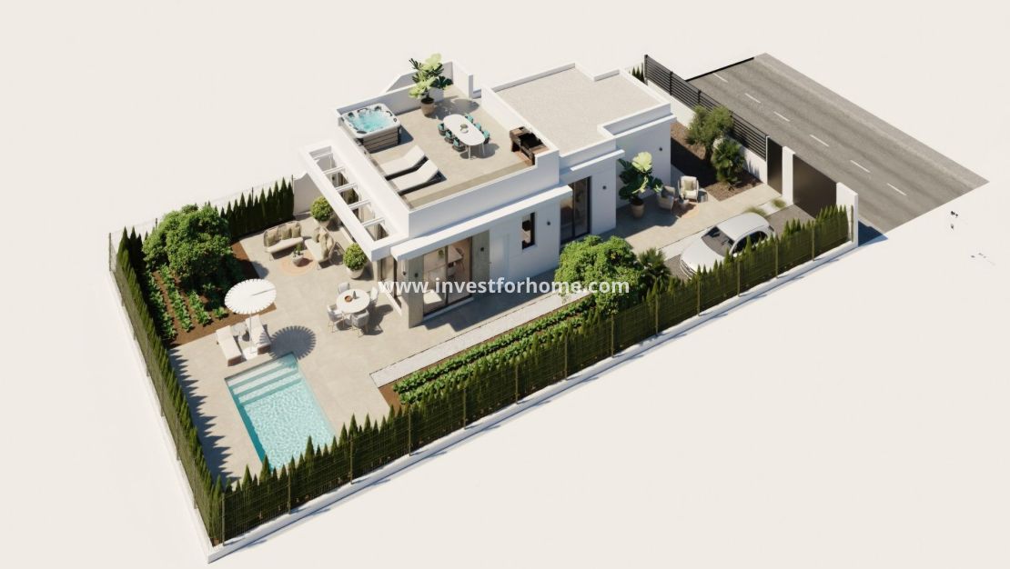 Nieuwbouw - Villa - Fuente Álamo - Hacienda Del Álamo Golf