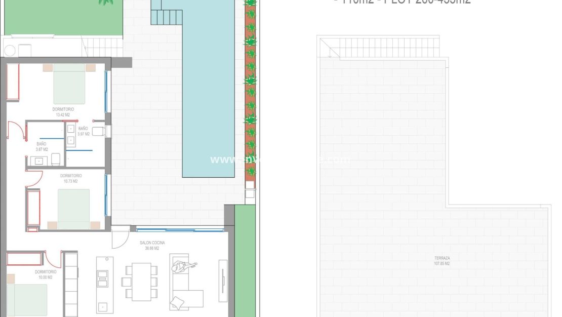 Nieuwbouw - Villa - San Javier - Parque del doce