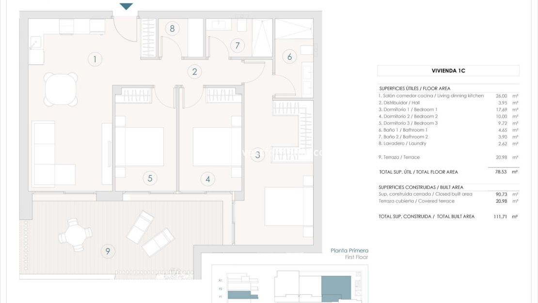 Nouvelle construction - Appartement - Benijofar - Pueblo