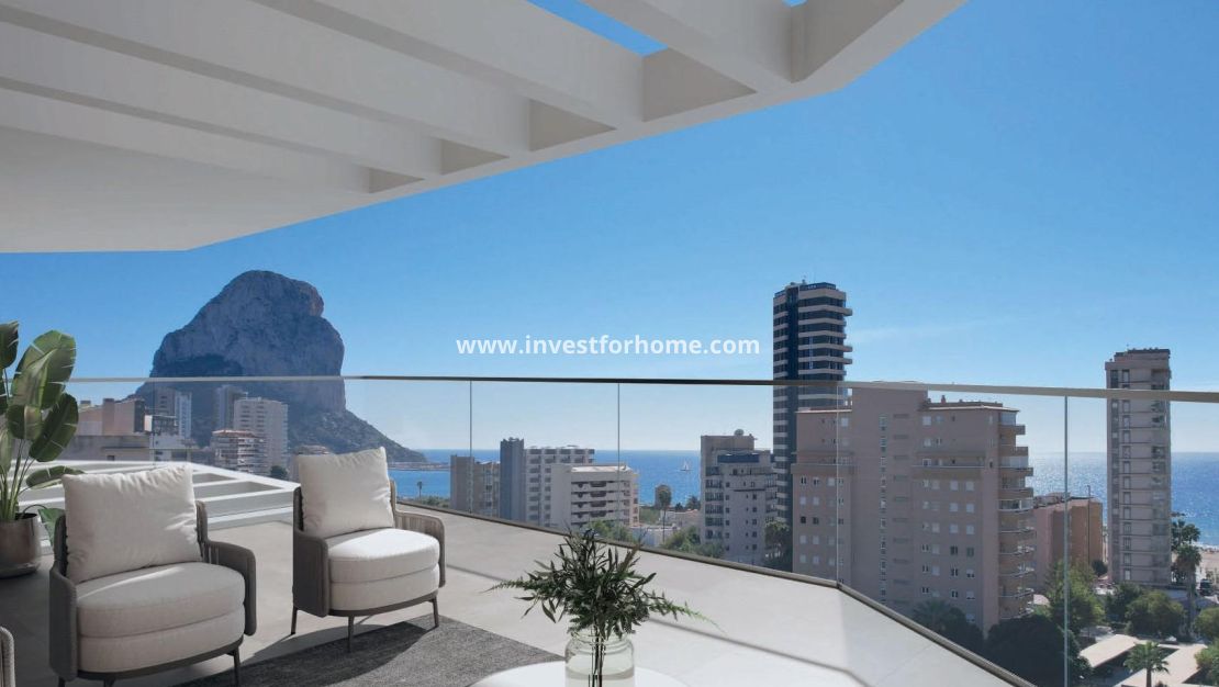 Nouvelle construction - Appartement - Calpe - Playa Cantal Roig