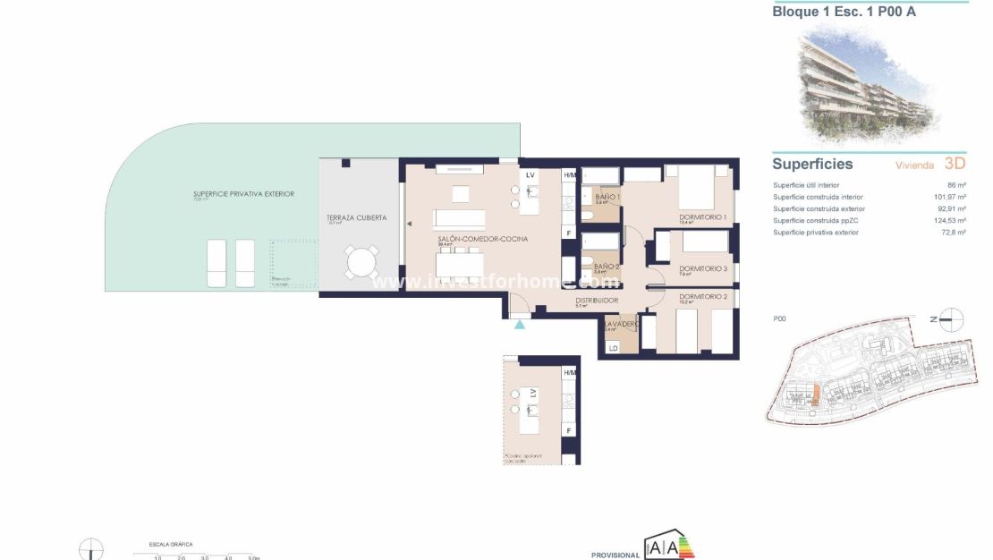 Nouvelle construction - Appartement - Denia - Playa de La Almadraba