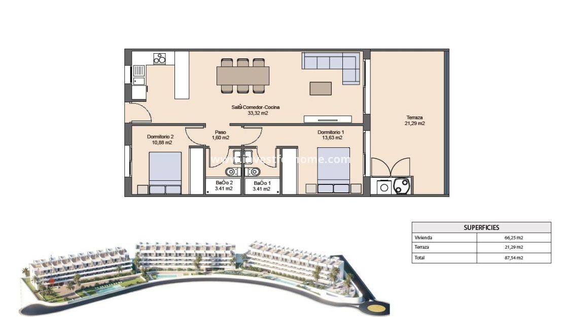 Nouvelle construction - Appartement - Finestrat - Balcón de Finestrat