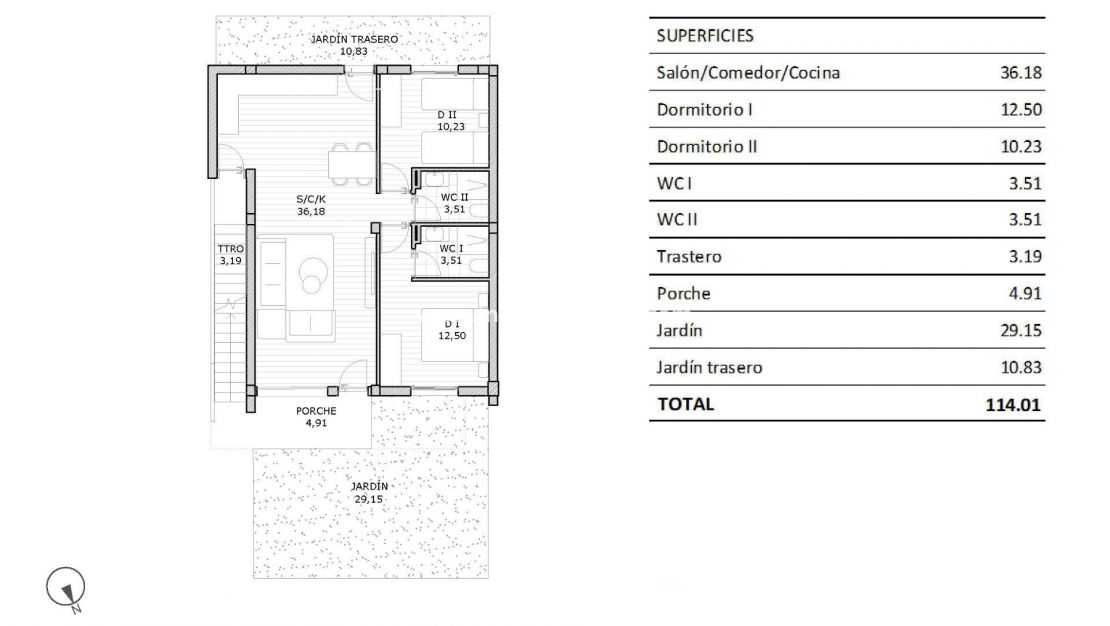 Nouvelle construction - Appartement - San Miguel de Salinas - Pueblo