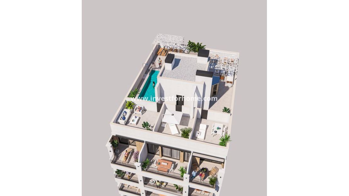 Nouvelle construction - Appartement - Torrevieja - Centro