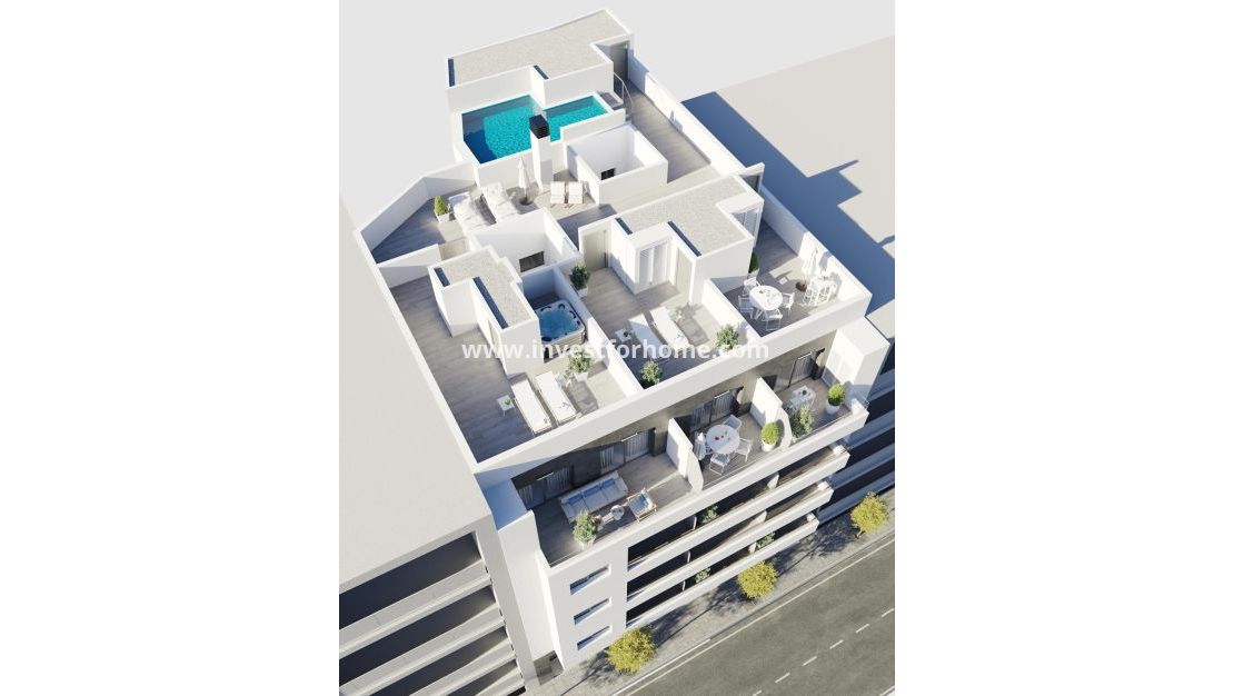 Nouvelle construction - Appartement - Torrevieja - Centro
