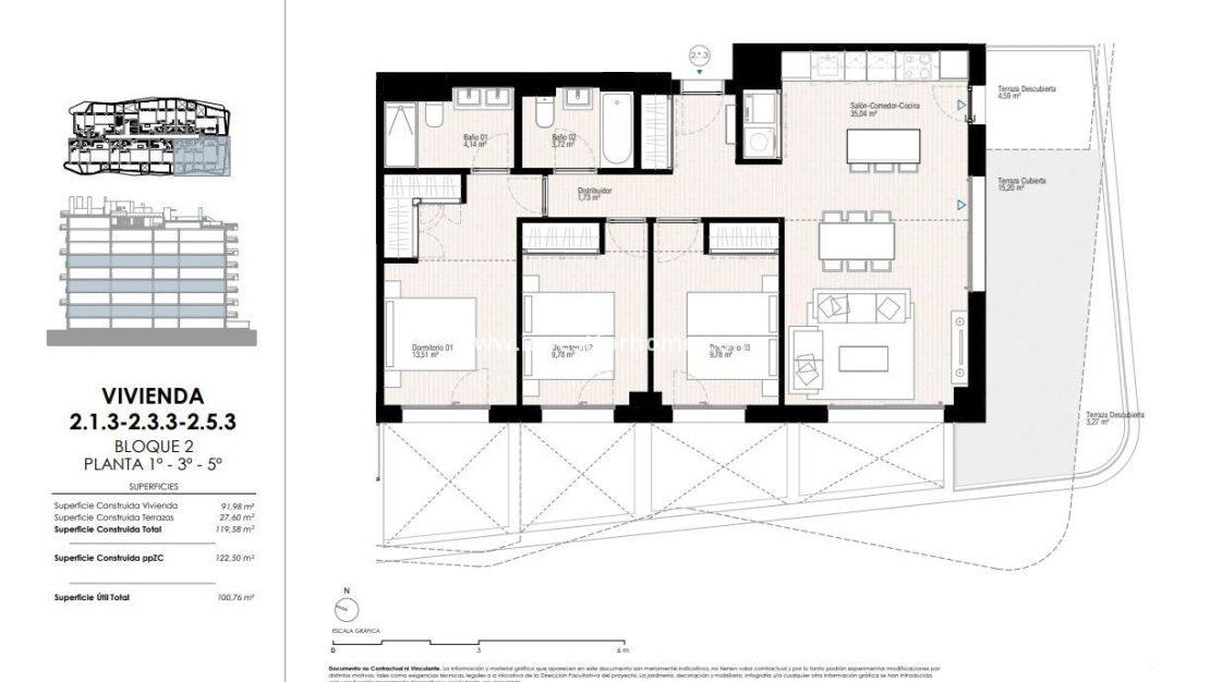 Nouvelle construction - Appartement - Villajoyosa - Playa del Torres