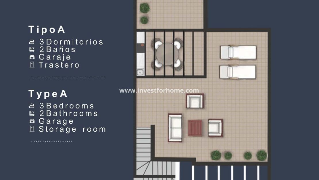 Nouvelle construction - Bungalow - San Pedro del Pinatar - Los Pinos