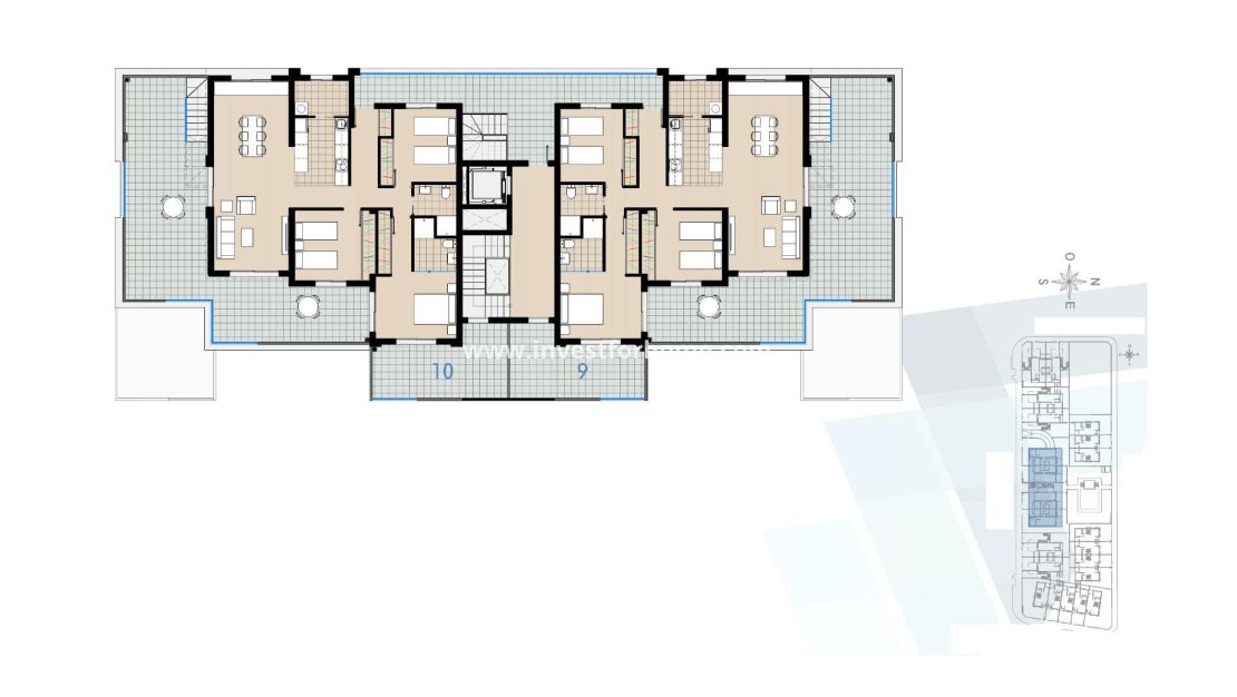 Nouvelle construction - Penthouse - Pilar de la Horadada - El Mojón