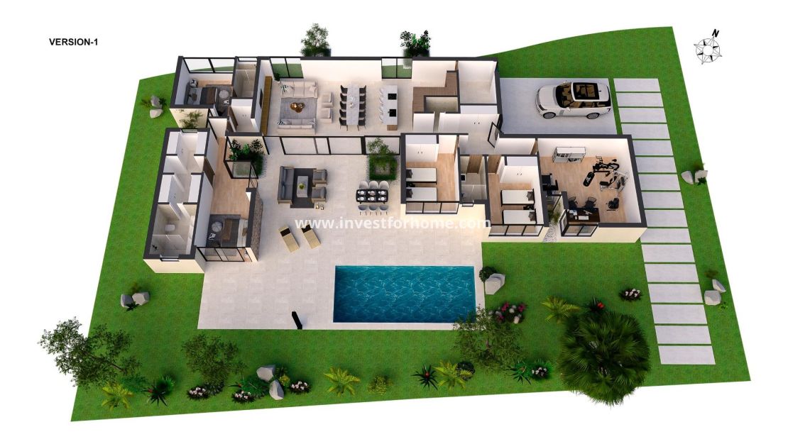 Nouvelle construction - Villa - BAOS Y MENDIGO - Altaona Golf And Country Village