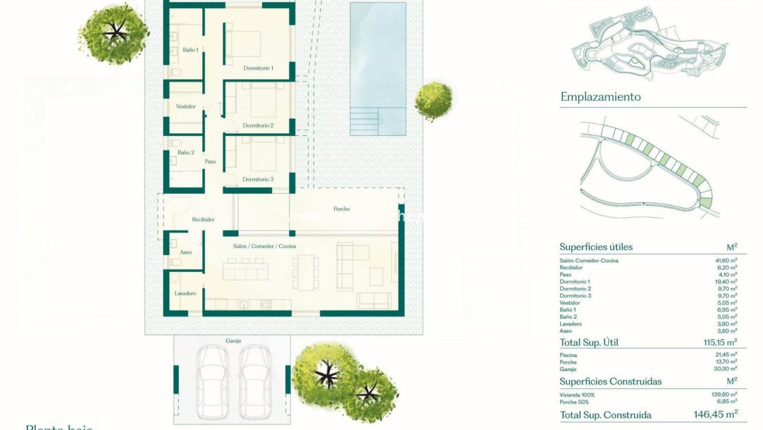 Nouvelle construction - Villa - Fuente Álamo - Hacienda del Alamo