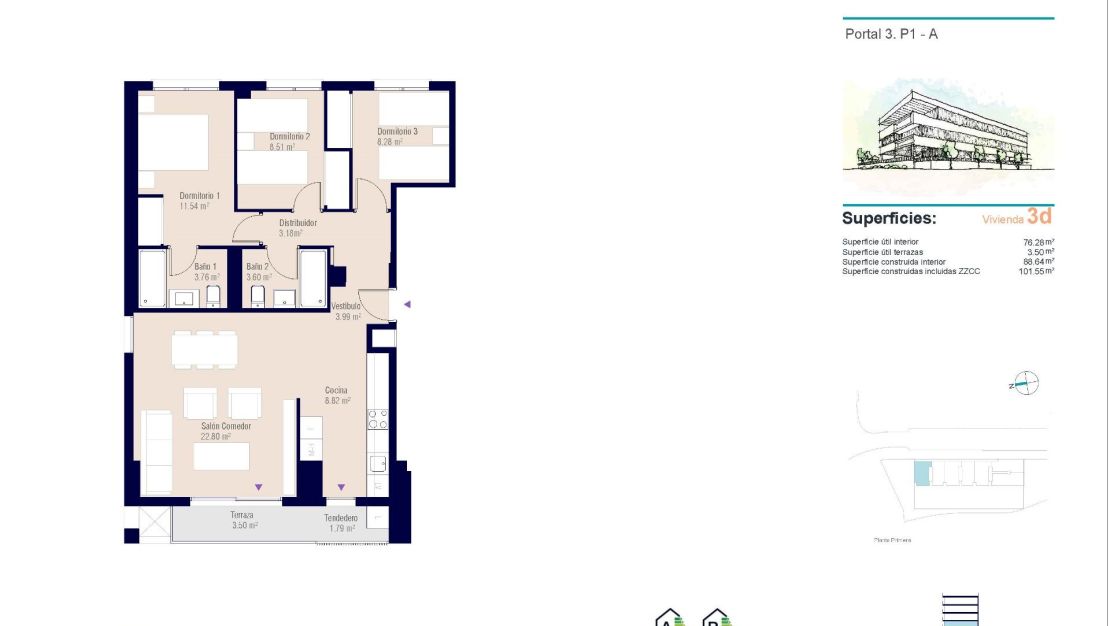 Nueva construcción - Apartamento - Alicante - Pau Ii