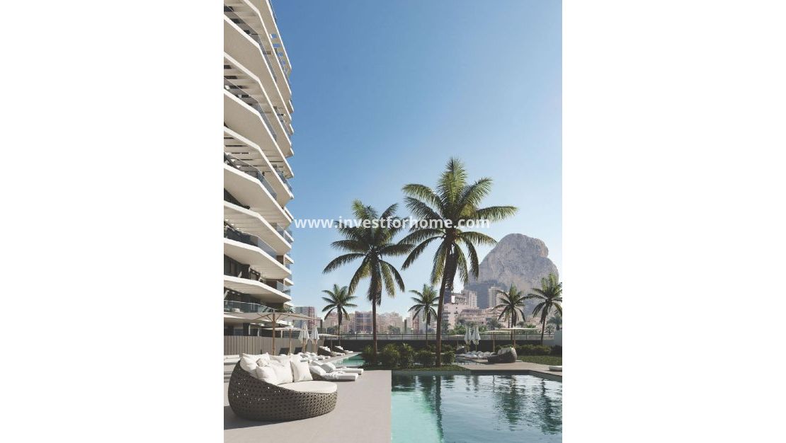 Nueva construcción - Apartamento - Calpe - Playa Cantal Roig