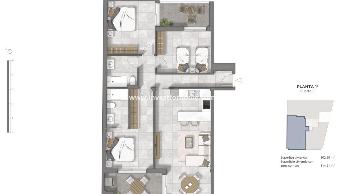 Nueva construcción - Apartamento - Guardamar del Segura - Pueblo