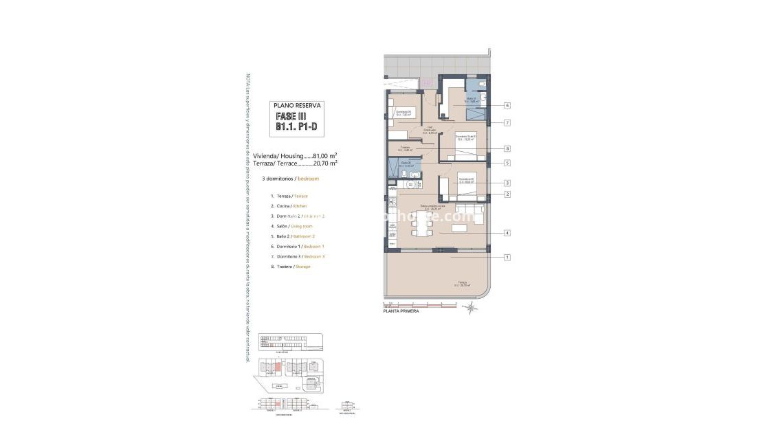Nueva construcción - Apartamento - Los Alcázares - La Serena Golf
