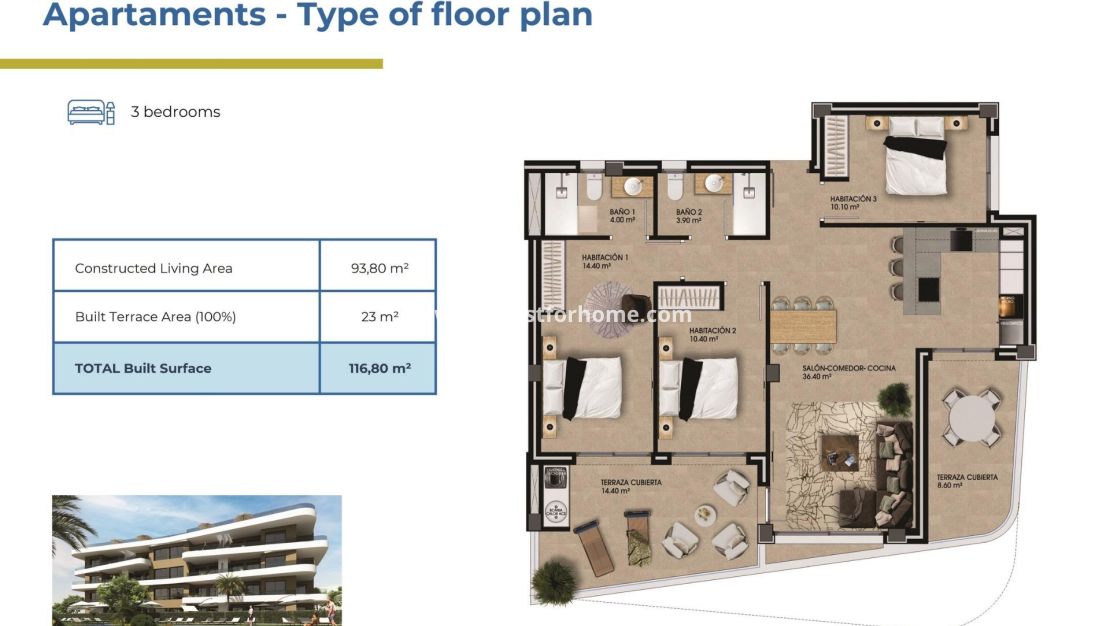 Nueva construcción - Apartamento - Orihuela Costa - Punta Prima