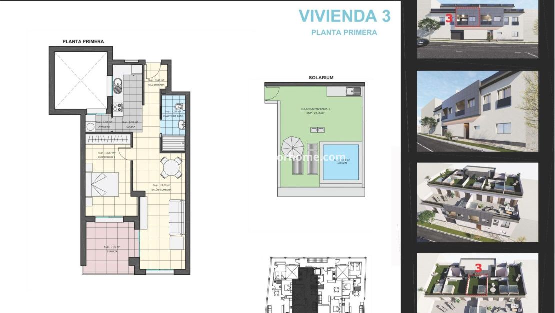 Nueva construcción - Apartamento - Pilar de la Horadada - pueblo