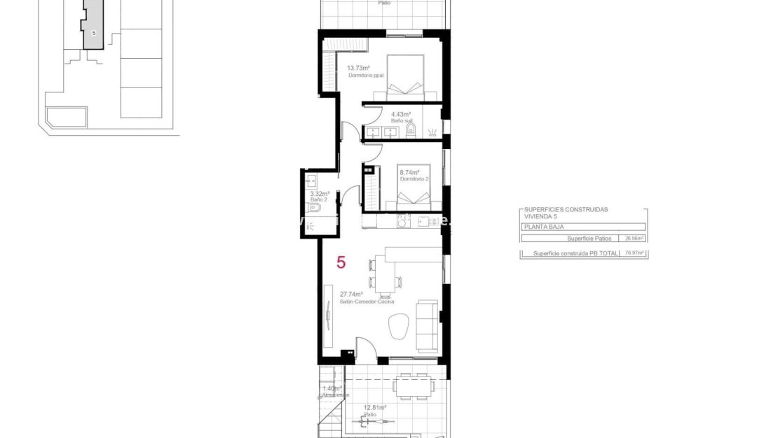 Nueva construcción - Bungalow - Pilar de la Horadada