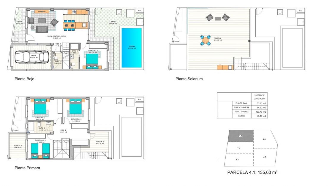 Nueva construcción - Casa - Mar de Cristal-Playa Honda - Centro