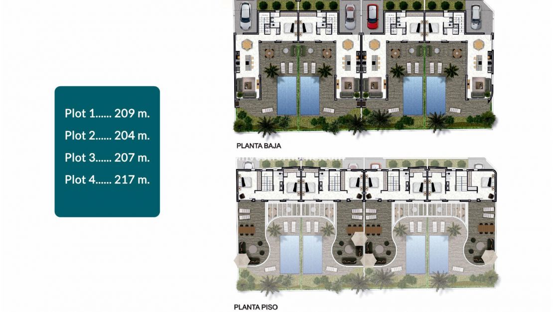 Nueva construcción - Chalet - Almoradí - Las Heredades