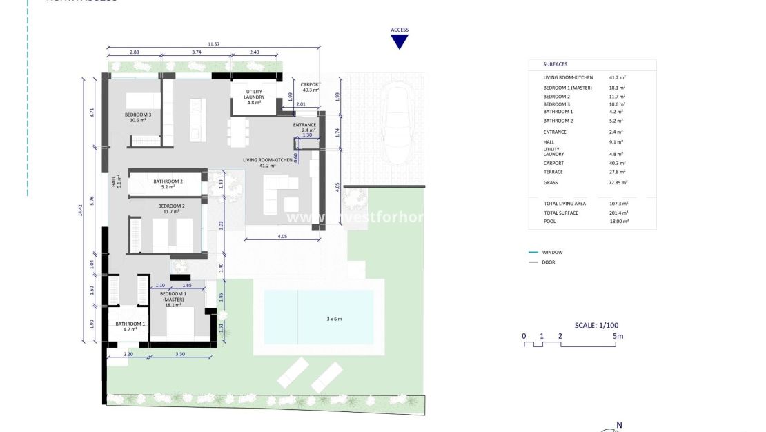 Nueva construcción - Chalet - BAOS Y MENDIGO - Altaona Golf And Country Village