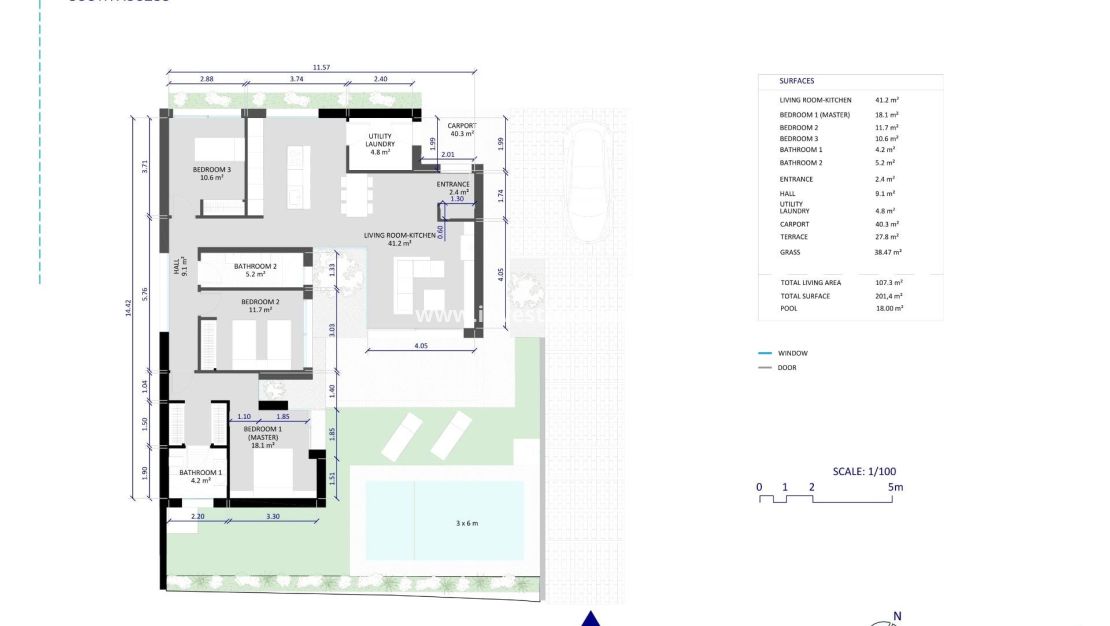 Nueva construcción - Chalet - BAOS Y MENDIGO - Altaona Golf And Country Village