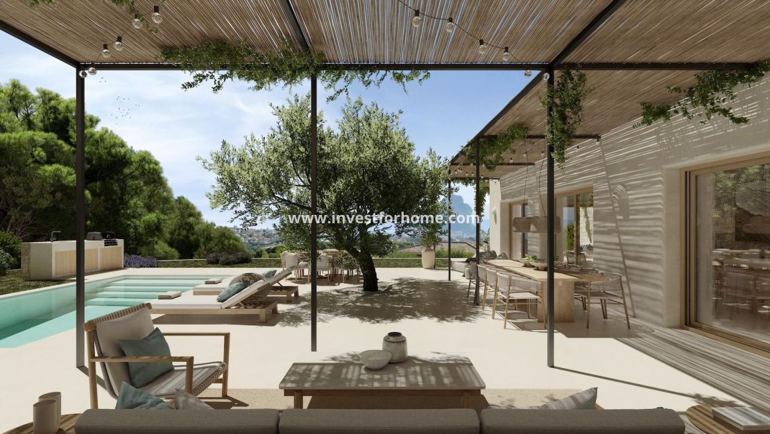 Nueva construcción - Chalet - Calpe - Garduix