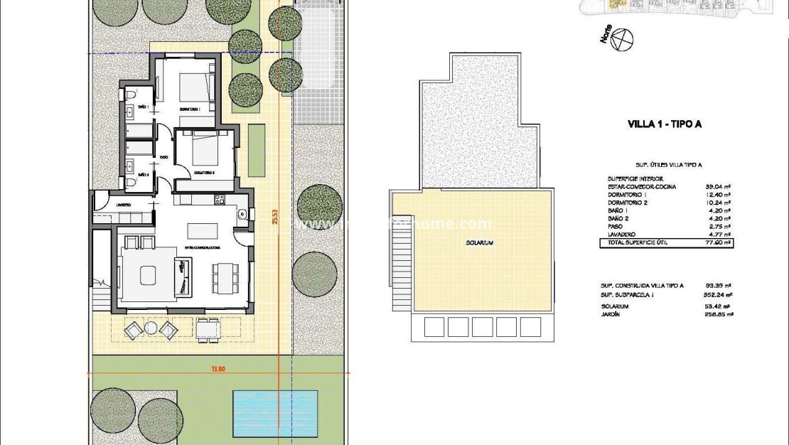 Nueva construcción - Chalet - Fuente Álamo - Hacienda Del Álamo Golf