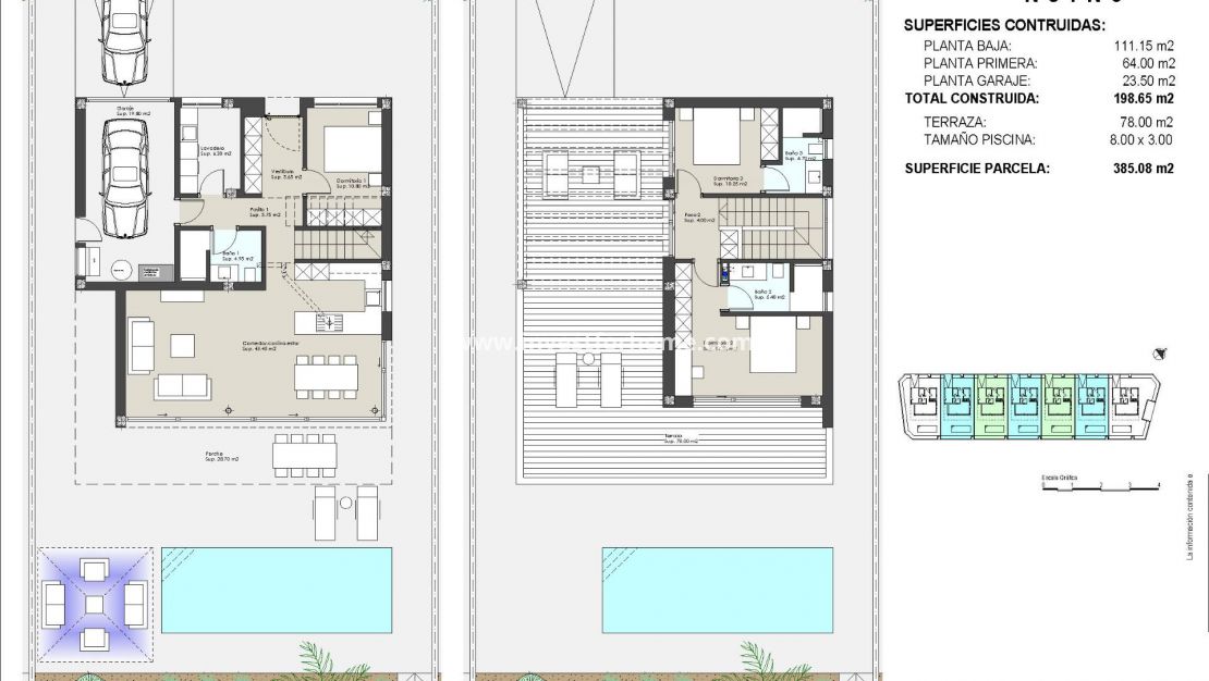 Nueva construcción - Chalet - Los Alcázares - Roldan