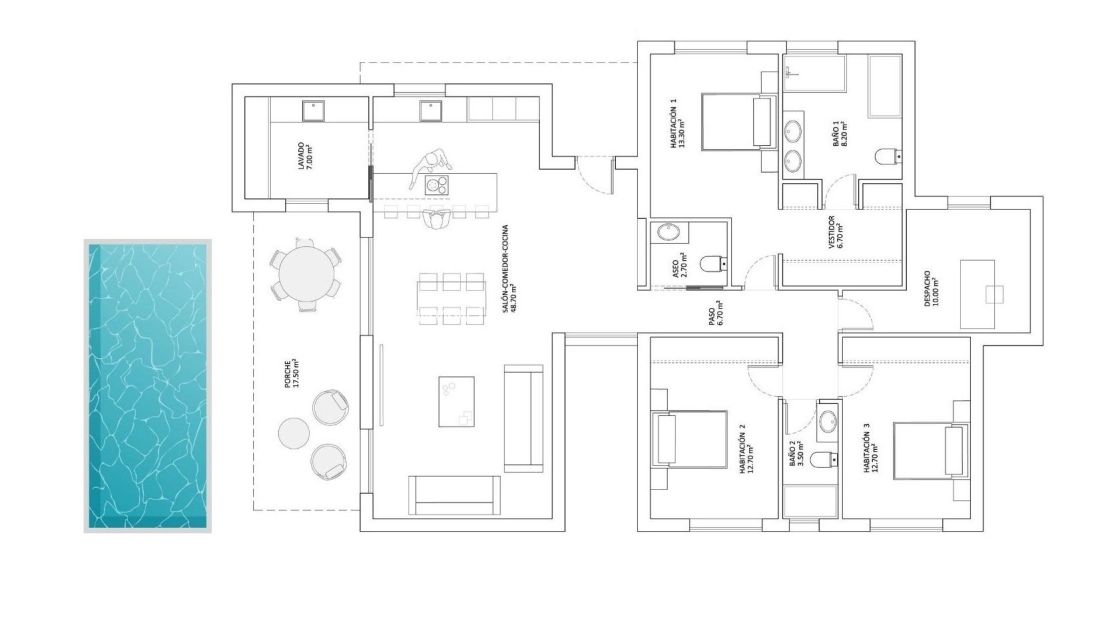 Nueva construcción - Chalet - Monforte del Cid - La Capitana