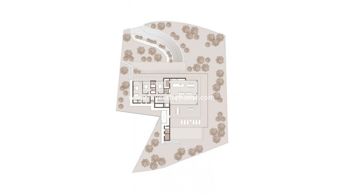 Nueva construcción - Chalet - Moraira - Verde Pino