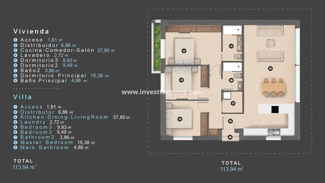 Nueva construcción - Chalet - Orihuela Costa - Las Filipinas