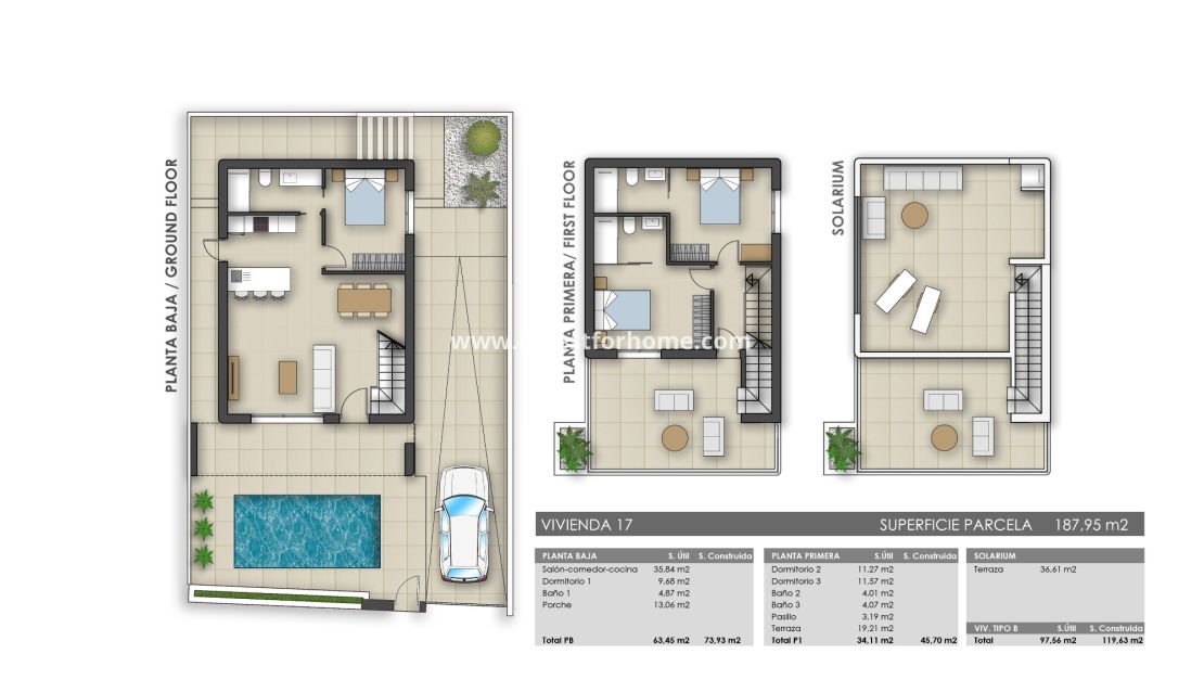 Nueva construcción - Chalet - Pilar de la Horadada