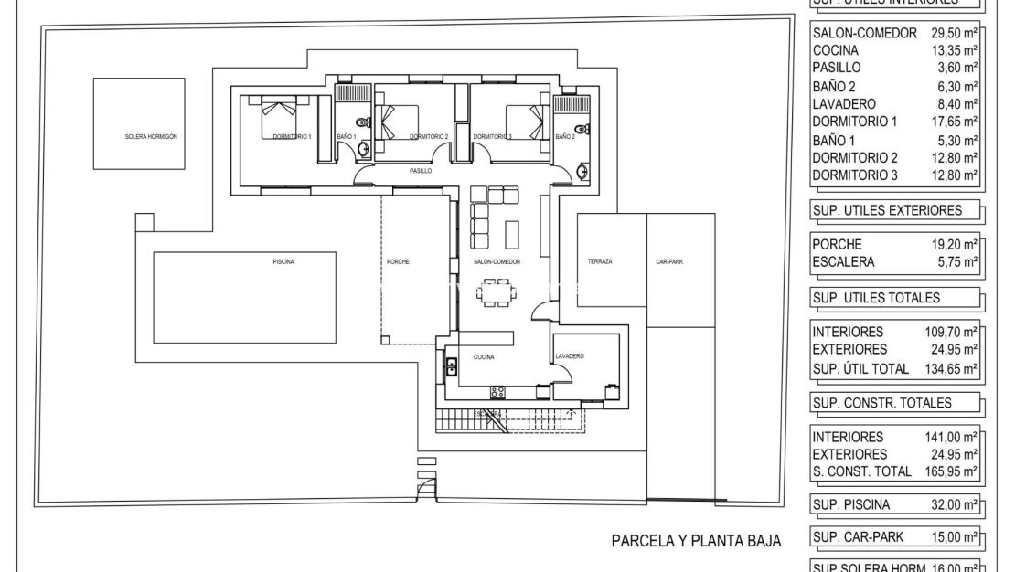 Nueva construcción - Chalet - Pinoso - Campo