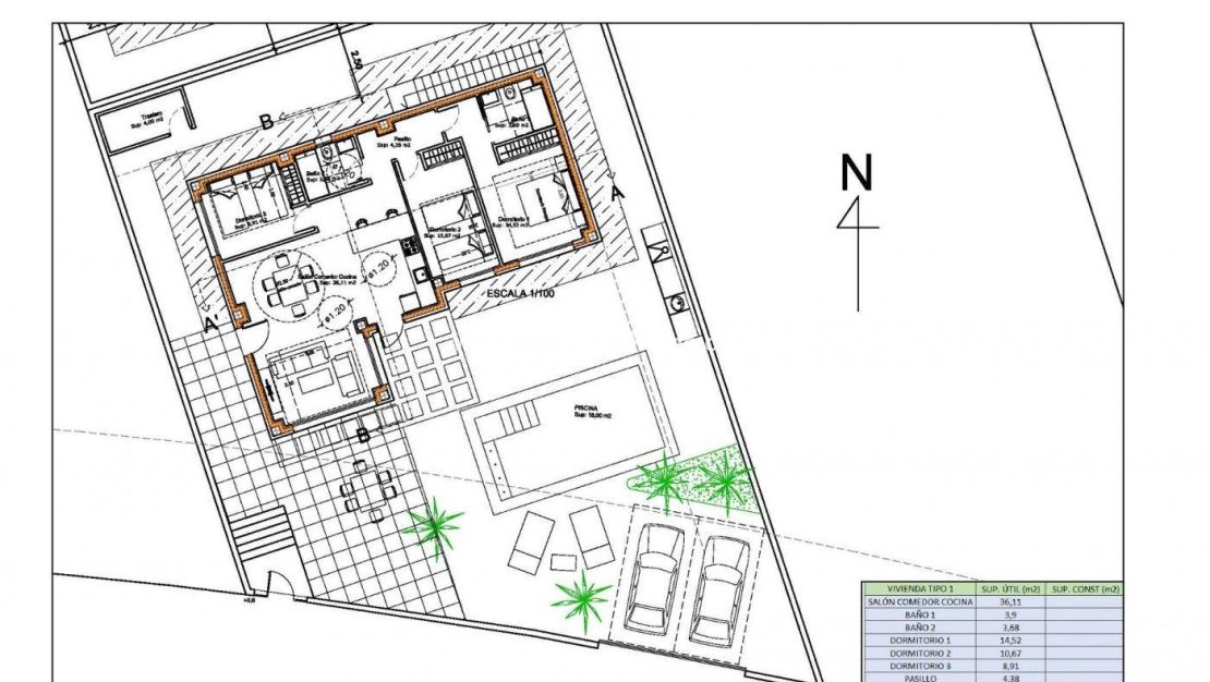 Nueva construcción - Chalet - Polop - Alberca