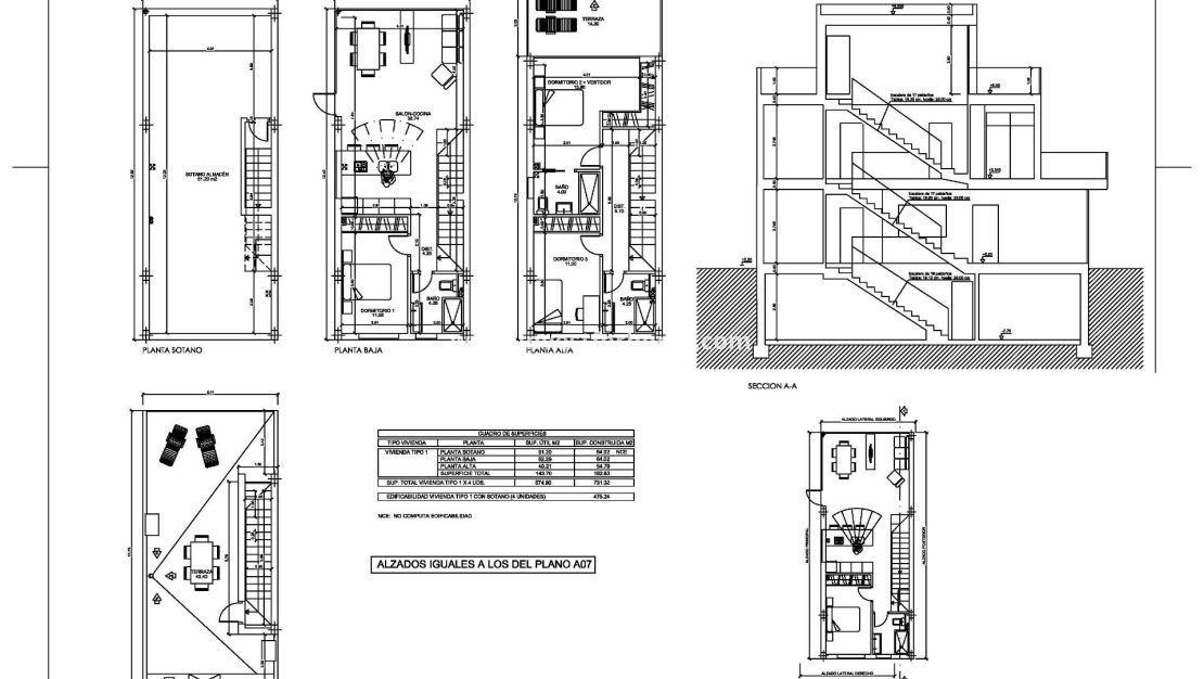 Nueva construcción - Chalet - Puerto de Mazarron - El Alamillo