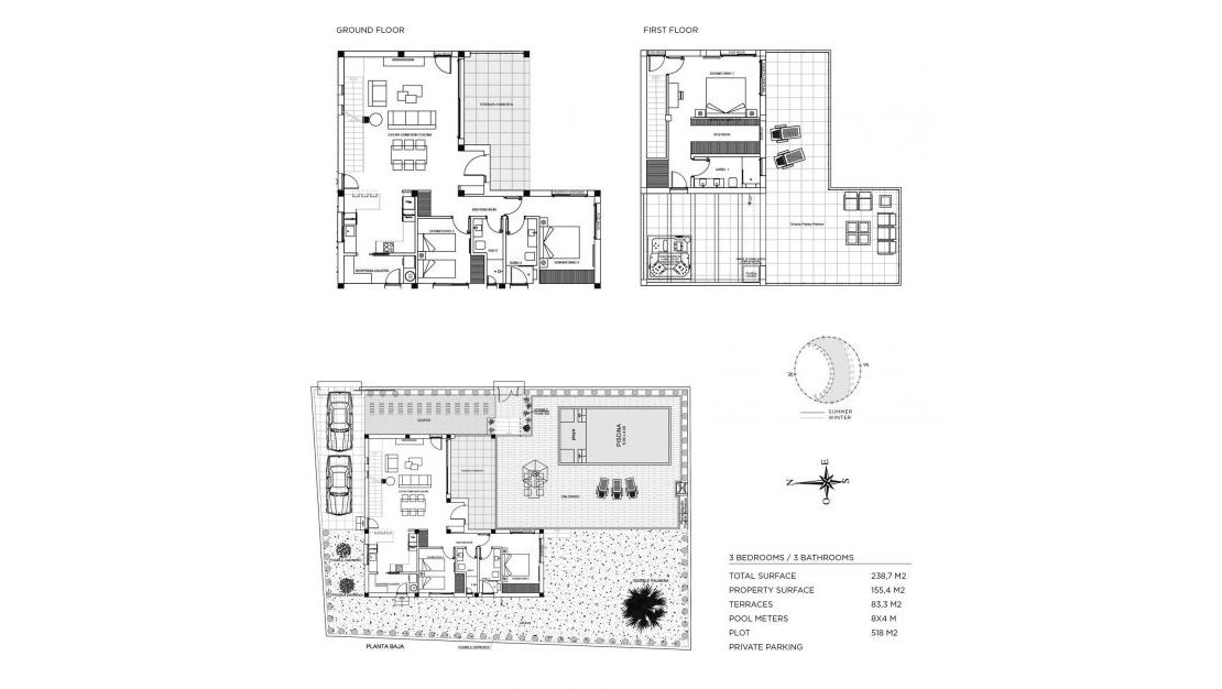 Nueva construcción - Chalet - Rojales - Ciudad Quesada