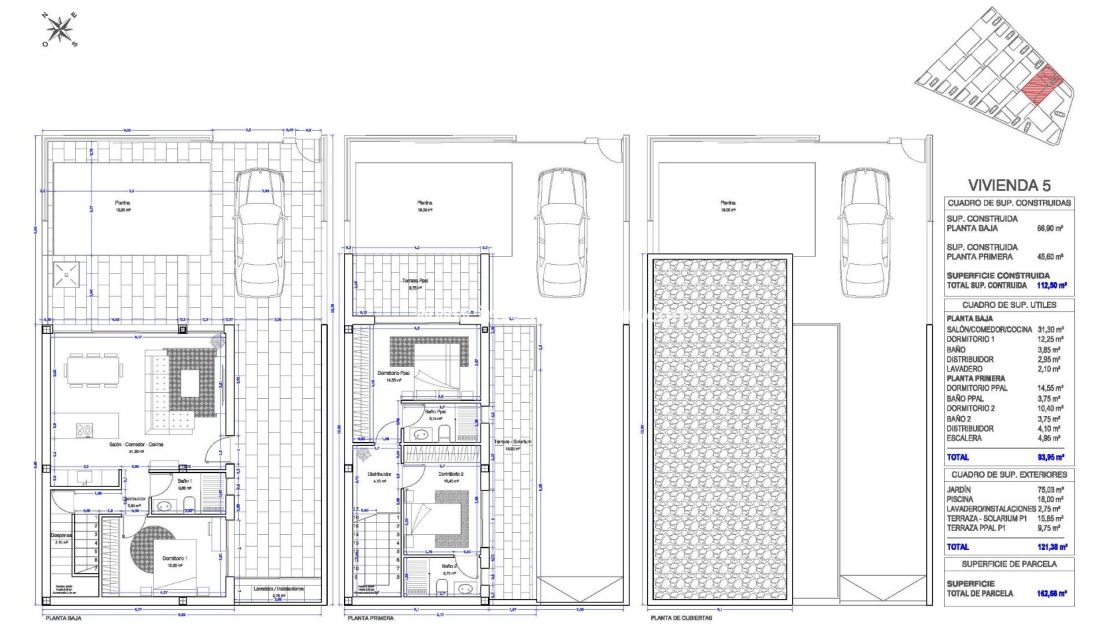 Nueva construcción - Chalet - San Pedro del Pinatar - Los Antolinos