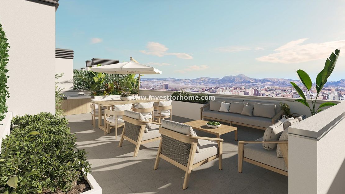 Nueva construcción - Penthouse - Alicante - Pau Ii