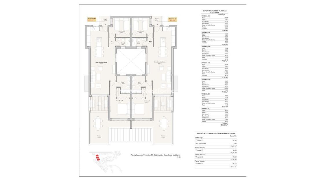 Nueva construcción - Semi penthouse - Mojacar - Playa De Macenas