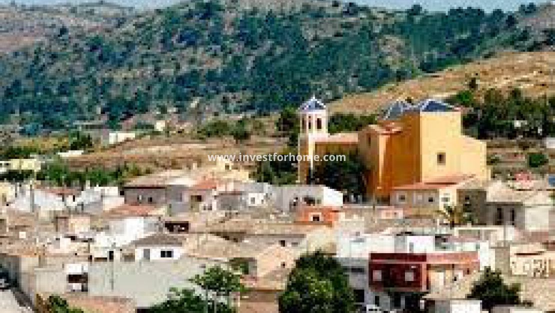 Nybyggnad - Bungalow - Hondón de las Nieves - Canalosa