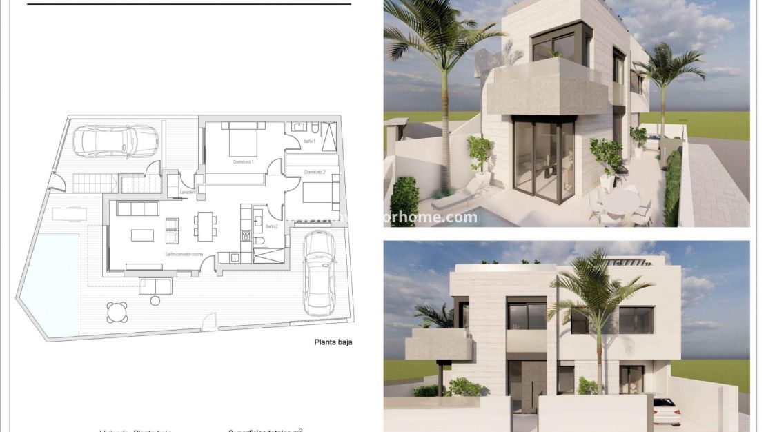 Nybyggnad - Bungalow - Pilar de la Horadada - pueblo