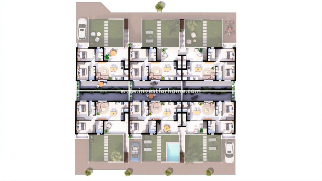 Nybyggnad - Bungalow - San Pedro del Pinatar - Lo Pagan