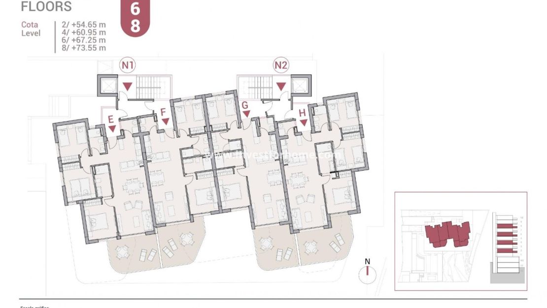 Nybyggnad - Lägenhet - Calpe - Manzanera