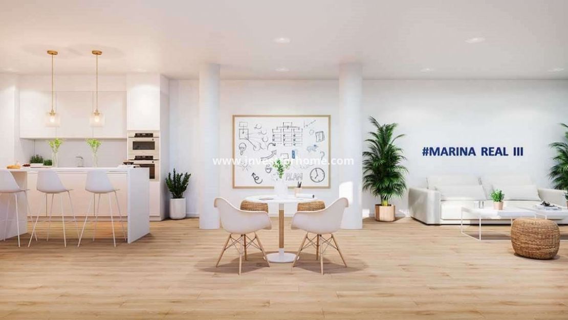 Nybyggnad - Lägenhet - Denia - Puerto Denia