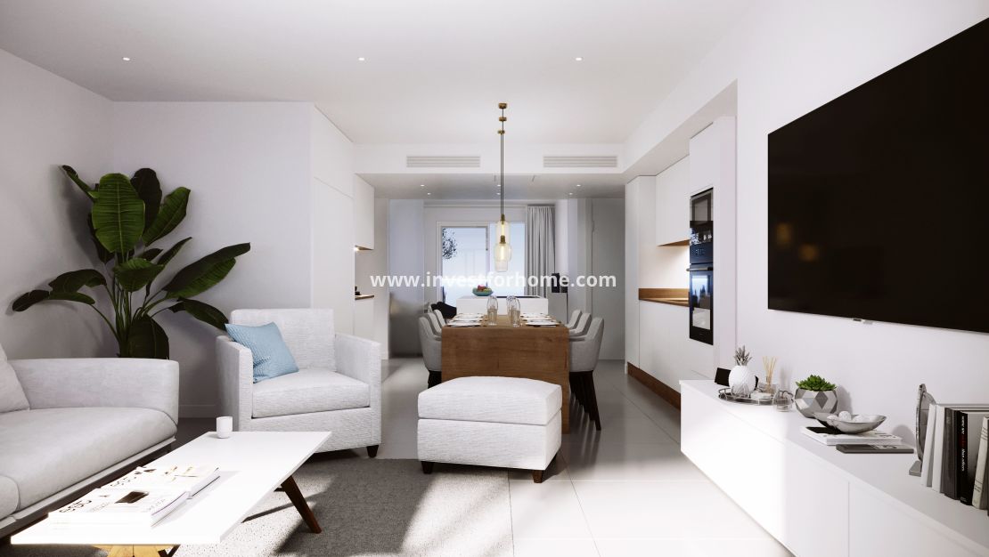 Nybyggnad - Lägenhet - La Manga - La Manga del Mar Menor