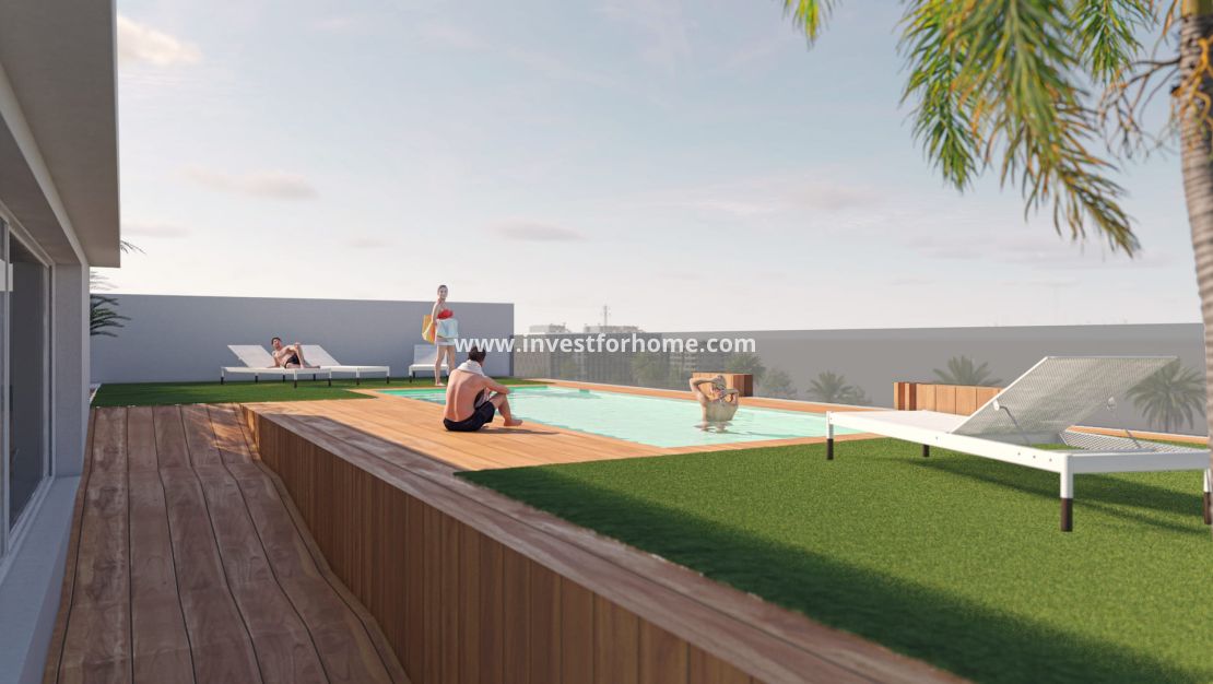 Nybyggnad - Lägenhet - San Pedro del Pinatar - San Pedro del Pinatar pueblo