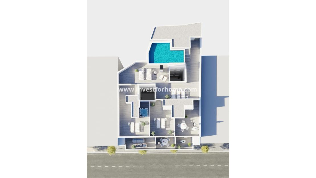 Nybyggnad - Lägenhet - Torrevieja - Centro